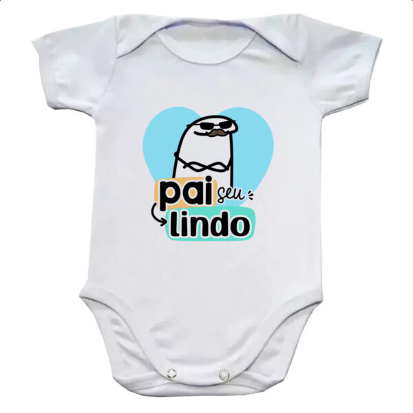Body infantil Dia dos Pais Flork Lindo