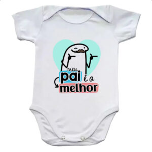Body infantil Dia dos Pais Flork Melhor