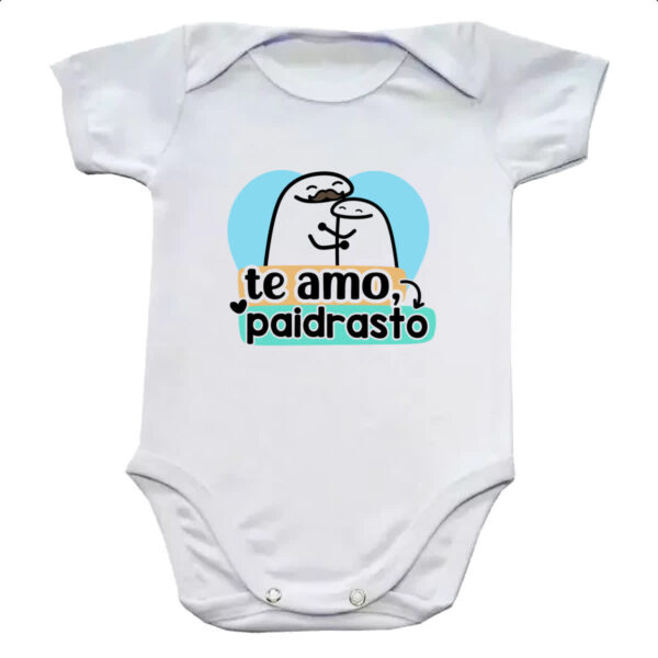 Body infantil Dia dos Pais Flork Paidastro