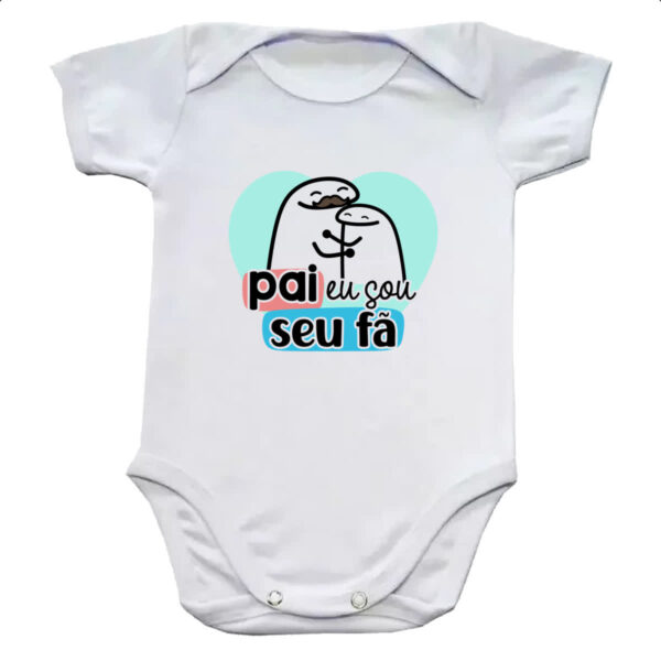 Body infantil Dia dos Pais Flork Seu Fa