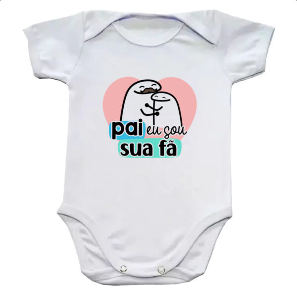 Body infantil Dia dos Pais Flork Sua