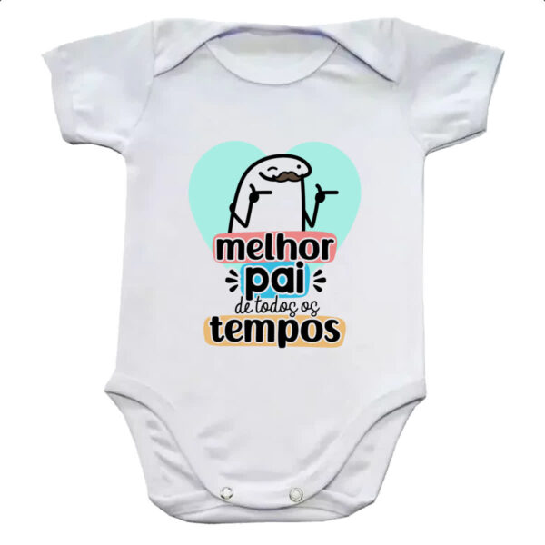 Body infantil Dia dos Pais Flork Tempos