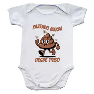 Body infantil Fazendo Merda desde 1980