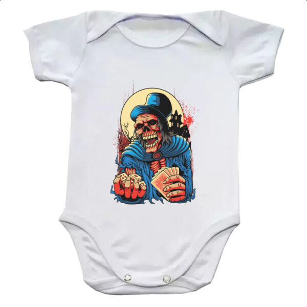 Body infantil Caveira Cassino