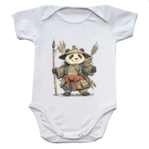 Body infantil Panda Samurai
