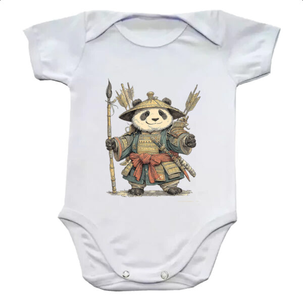 Body infantil Panda Samurai