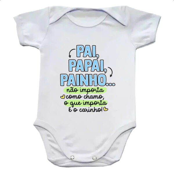 Body infantil Pai Papai Painho