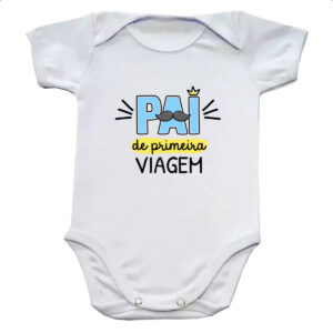 Body infantil Pai de Primeira viagem