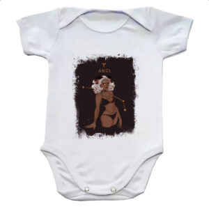 Body infantil Anime Signo de Aries