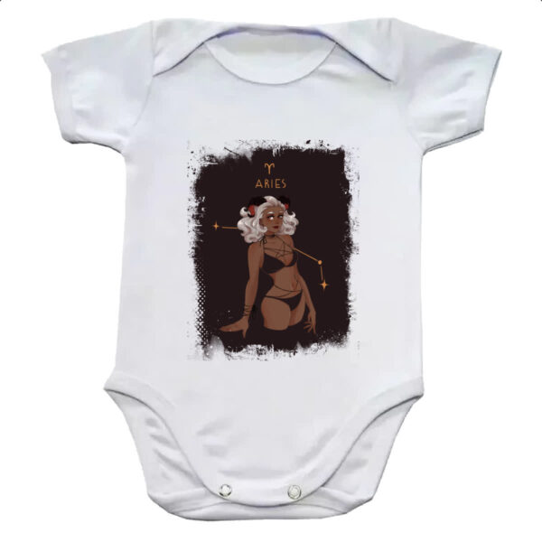 Body infantil Anime Signo de Aries