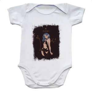 Body infantil Anime Signo de Peixes