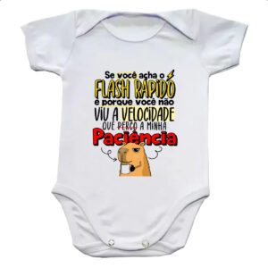 Body infantil Capivara Flash Rapido