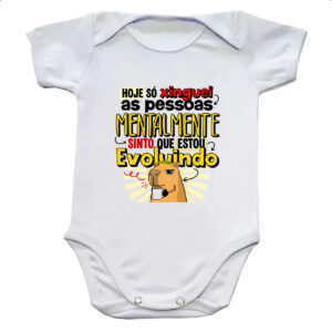 Body infantil Capivara Xinguei Mentalmente
