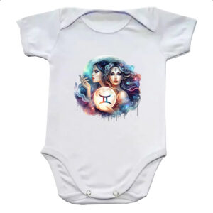 Body infantil Signo Diva de Gemeos