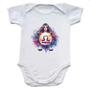 Body infantil Signo Diva de Libra