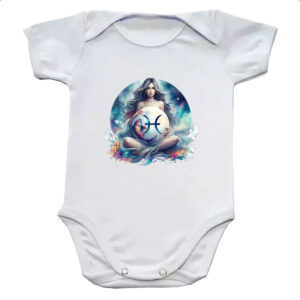 Body infantil Signo Diva de Peixes