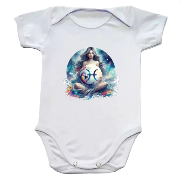 Body infantil Signo Diva de Peixes