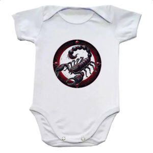 Body infantil Signo Gotico de Escorpiao