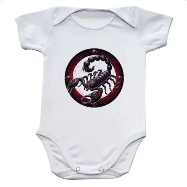 Body infantil Signo Gotico de Escorpiao