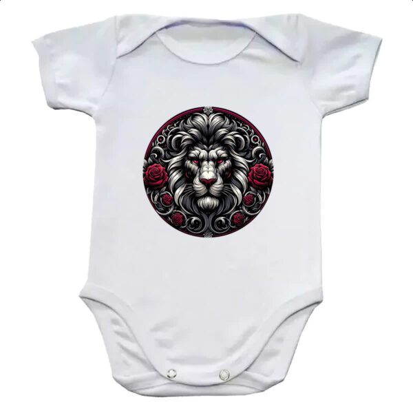 Body infantil Signo Gotico de Leao