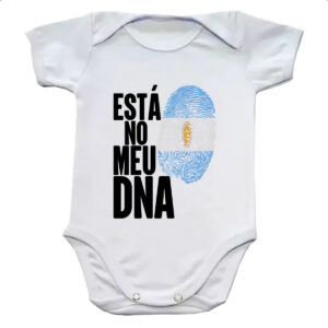 Body infantil Esta no meu DNA Argentina