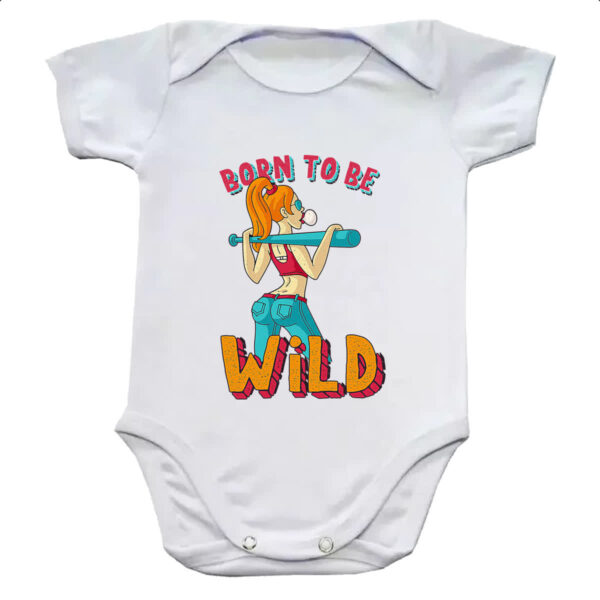 Body infantil Girl Born to be wild