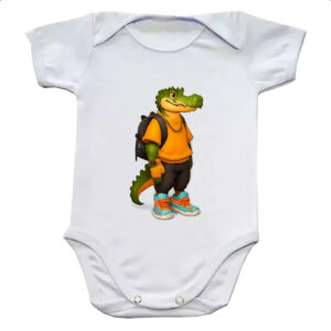 Body infantil Jacare aventureiro
