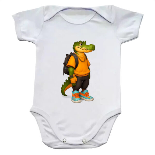 Body infantil Jacare aventureiro