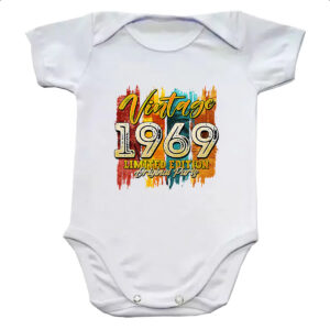 Body infantil Vintage 1969 Limited Edition