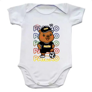 Body infantil Capivara Paizao Futebol