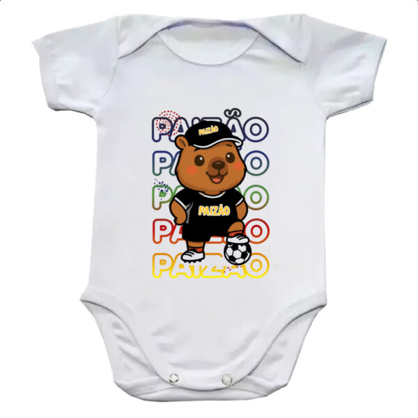 Body infantil Capivara Paizao Futebol