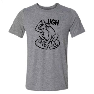 Camiseta Cinza Sapo com enchaqueca