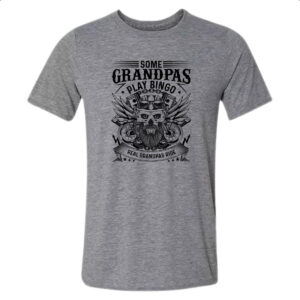 Camiseta Cinza Motorcycle Grandpas