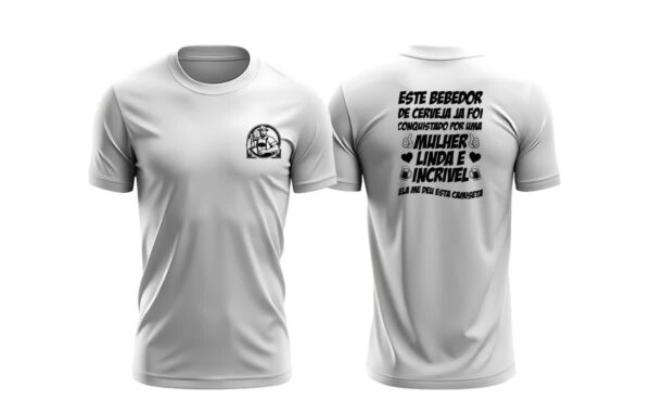 Camiseta Unissex Bebedor de cerveja conquistado FC