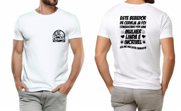 Camiseta Unissex Bebedor de cerveja conquistado FC - Imagem 4