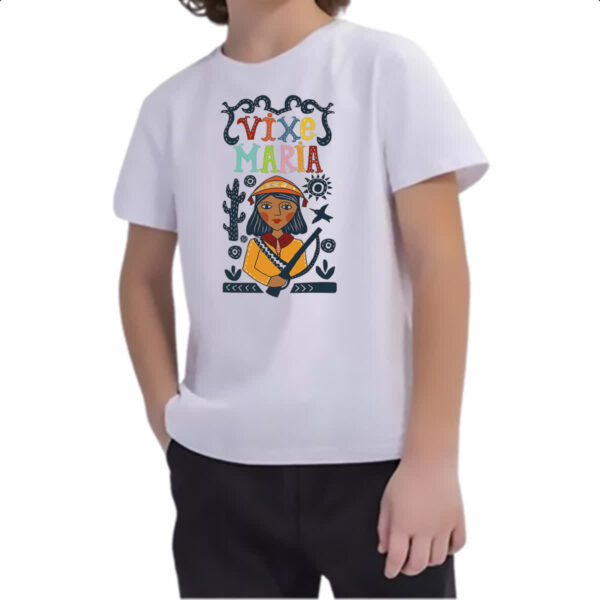 Camiseta Infanto Juvenil Vixe Maria Bonita - Imagem 2