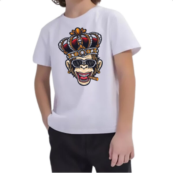 Camiseta Infanto Juvenil Monkey King - Imagem 2