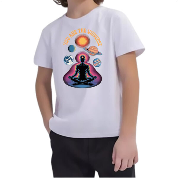 Camiseta Infanto Juvenil You are the universe - Imagem 2