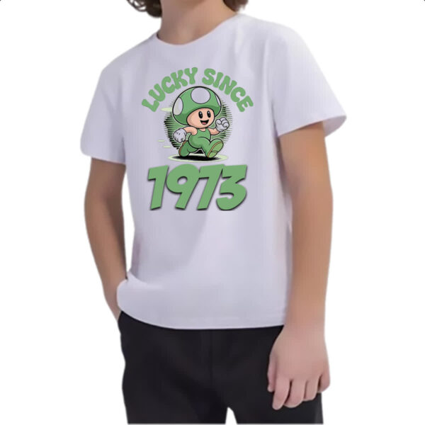 Camiseta Infanto Juvenil Lucky Since 1973 - Imagem 2