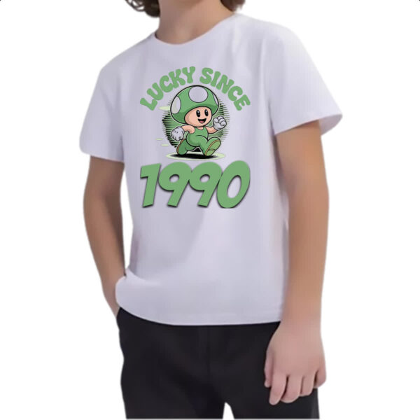 Camiseta Infanto Juvenil Lucky Since 1990 - Imagem 2