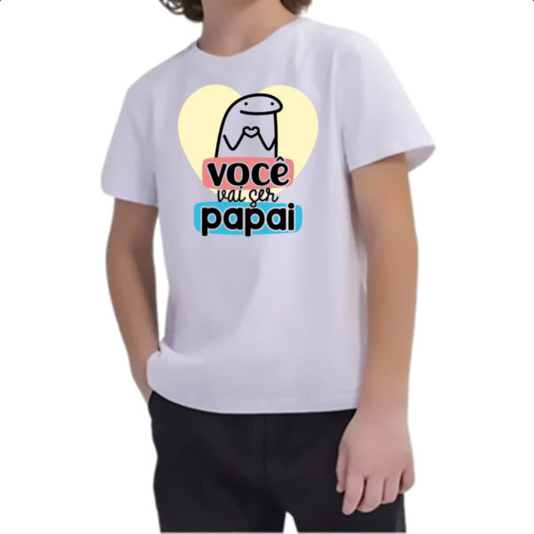 Camiseta Infanto Juvenil Dia dos Pais Flork Papai - Imagem 2