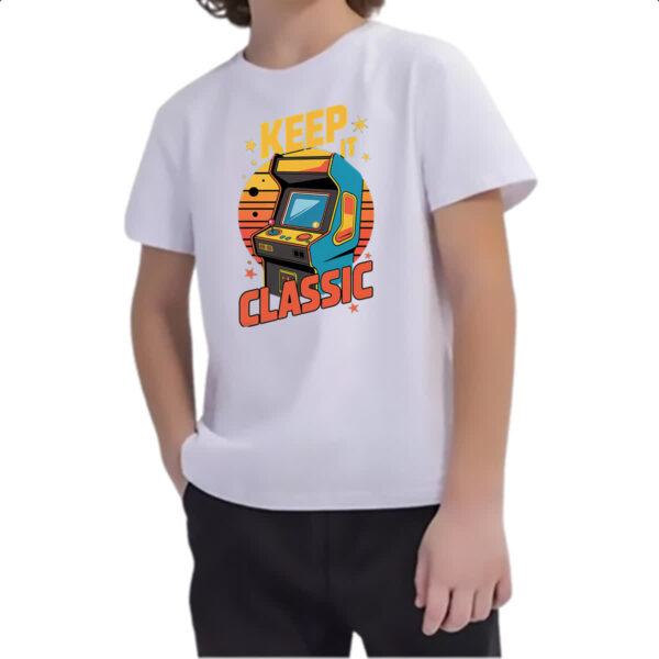 Camiseta Infanto Juvenil Arcade Keep it Classic - Imagem 2