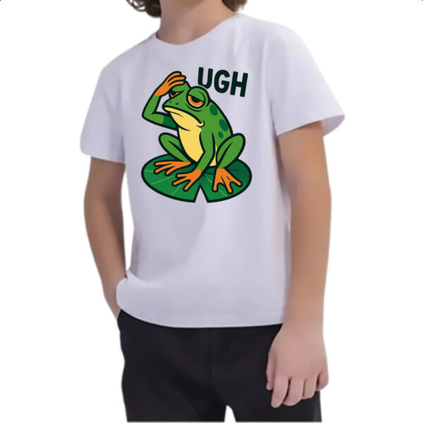 Camiseta Infanto Juvenil Sapo com enchaqueca - Imagem 2