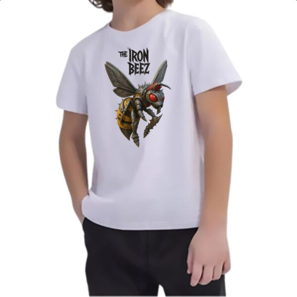 Camiseta Infanto Juvenil The Iron Beez - Imagem 2