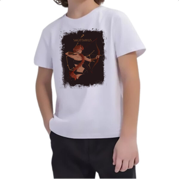 Camiseta Infanto Juvenil Anime Signo de Sagitario - Imagem 2