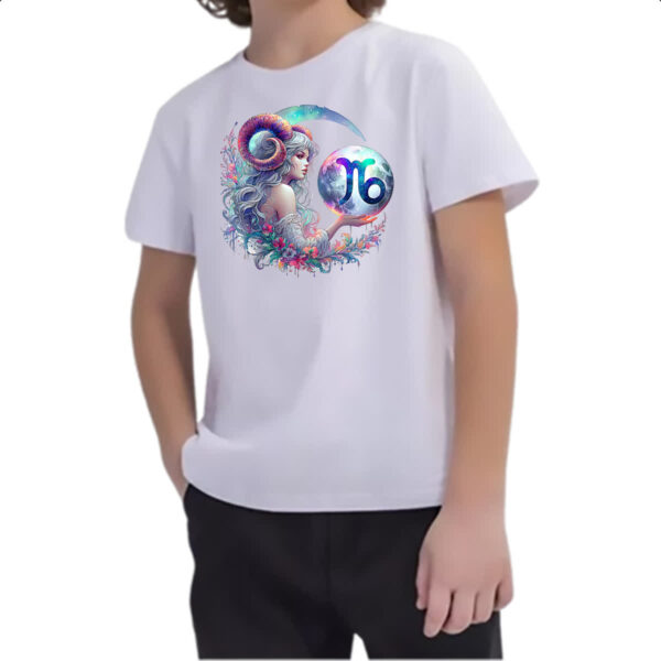Camiseta Infanto Juvenil Signo Diva de Capricornio - Imagem 2