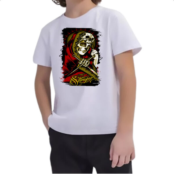 Camiseta Infanto Juvenil Catrina Big Stomper - Imagem 2