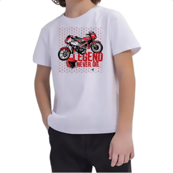 Camiseta Infanto Juvenil RX-Z Legend Never Die - Imagem 2