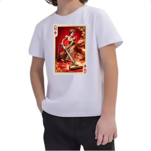 Camiseta Infanto Juvenil Rainha da limpeza - Imagem 2