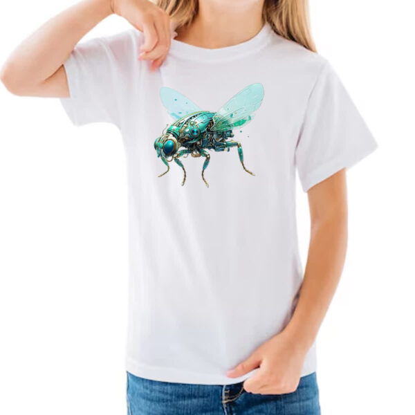 Camiseta Infanto Juvenil Mosca robo - Imagem 3